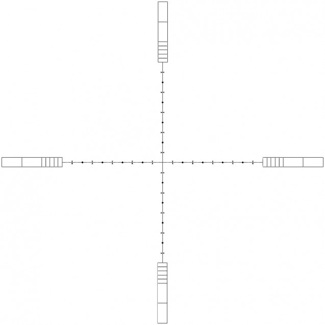 Hawke Sidewinder 30 8-32x56 IR/SF 20× ½ Mil Dot