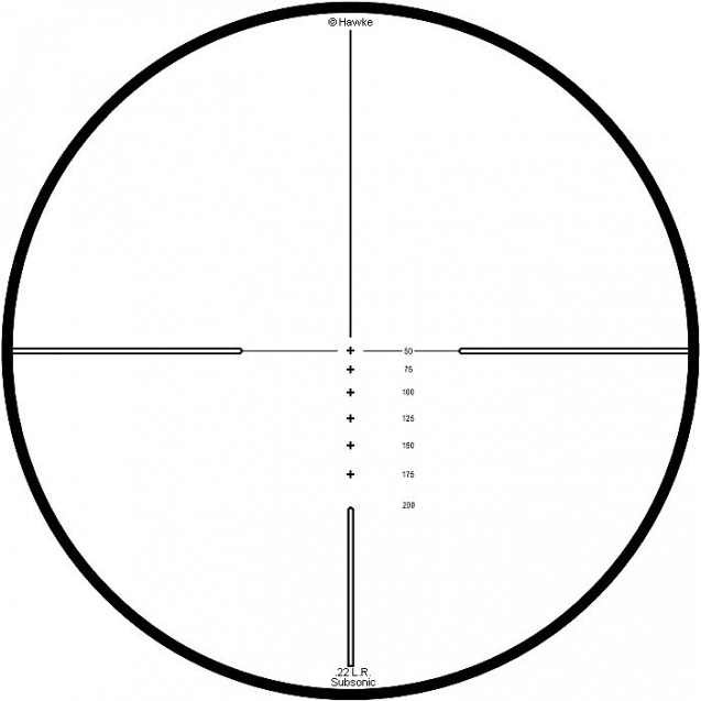 Hawke Vantage IR 3-9x40 .22 LR Subsonic