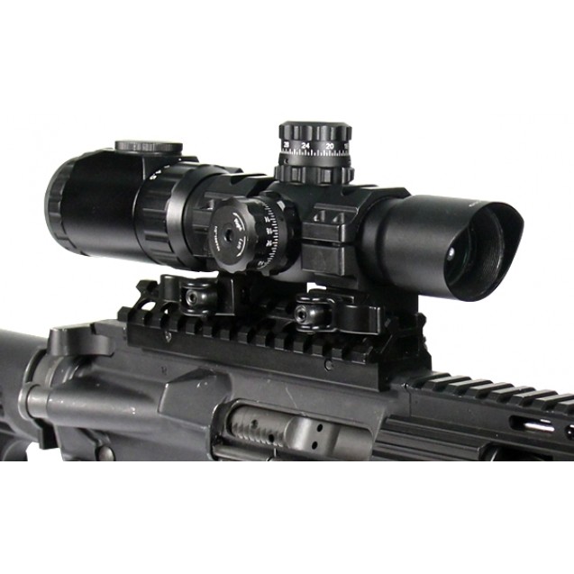 UTG 1-4,5x28 Accushot Tactical CQB Mil-Dot