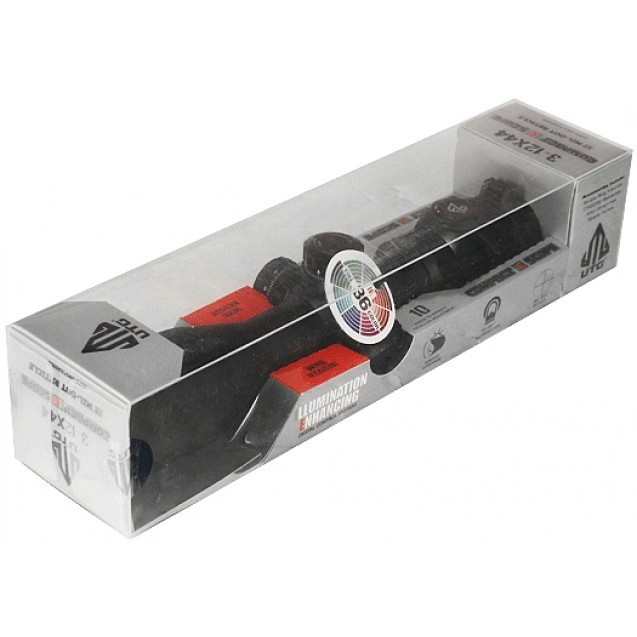 UTG 3-12X44 Compact , Glass Mil-Dot