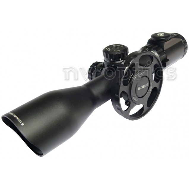UTG 3-12X44 Compact , Glass Mil-Dot