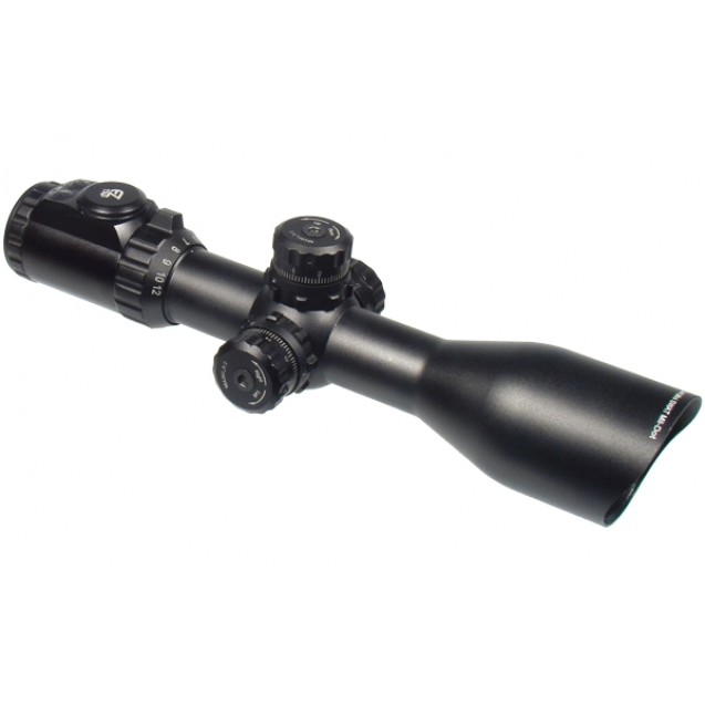 UTG 3-12X44 Compact , Glass Mil-Dot