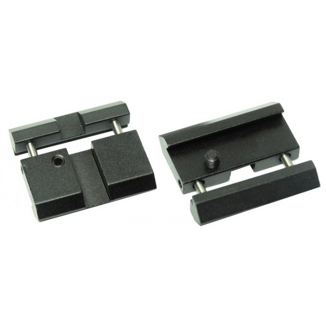 Vložný adaptér z 3/8" na Picatinny/Weaver
